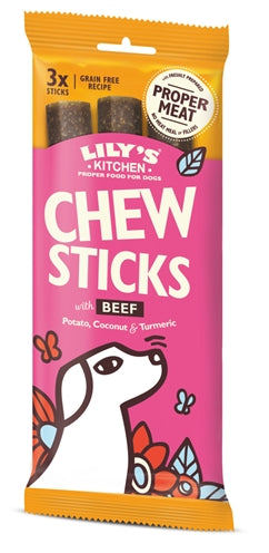 Lily's Kitchen Chew Stigies z wołowiną