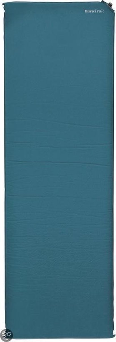 Mata do spania Eurotrail iso camp Extra Comfort Deluxe - wysokość 10 cm - niebieska