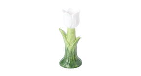 Vase zona sur d7 h17cm green white