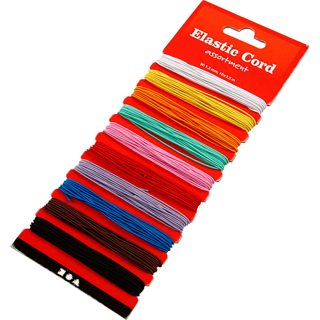 Firma Creativ https: www.cchobby.nl elastyczna-sznurek-grubość-1-mm-10x3-50-m-1-box