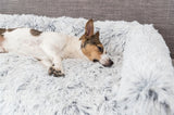 Trixie Sofa Bed meble meble obrońcy Angular White Black