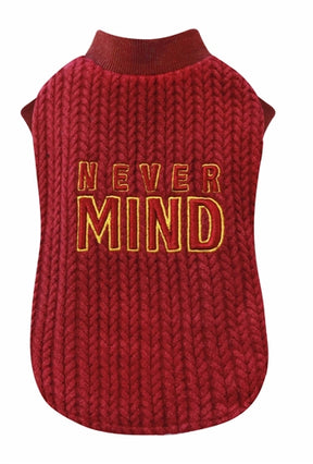 Sweter dla psa Croci, Nevermind Red
