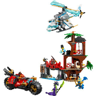 Lego Ninjago 71857 Pojazdy ninja w domku na drzewie