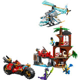 Lego Ninjago 71857 Pojazdy ninja w domku na drzewie