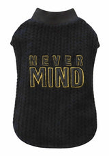 Sweter dla psa Croci, Nevermind czarny