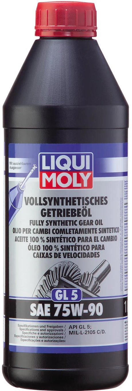 Olej przekładniowy Liqui Moly gl5 getroel 75w90 gl5 1l mb
