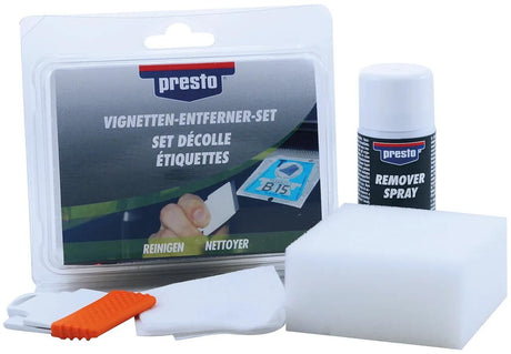Zestaw do usuwania kleju Presto Vignettesentferner Zestaw do usuwania winiet 50 m