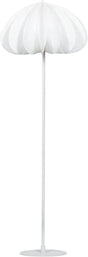 Woood dalia vloerlamp - papier - wit - 150xø50 cm