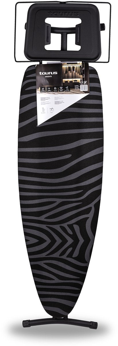 Taurus argenta plus - deska do prasowania - 125 x 41 cm - regulacja do 93 cm - z uchwytem na żelazko