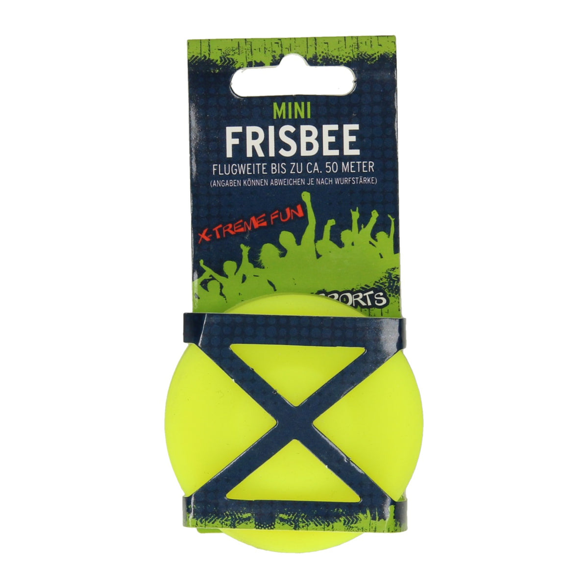 Małe super frisbee,> 50 metrów!