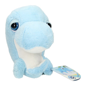Przytulanka pluszowy delfin z dużą głową, 21cm