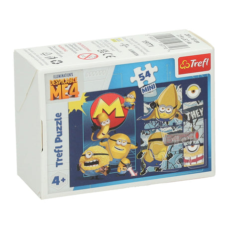 Mini-puzzle minionki, 54 szt.