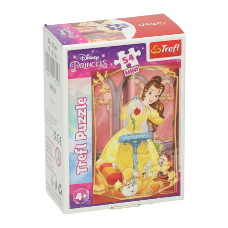 Minipuzzlowe księżniczki Disneya, 54 elementy.