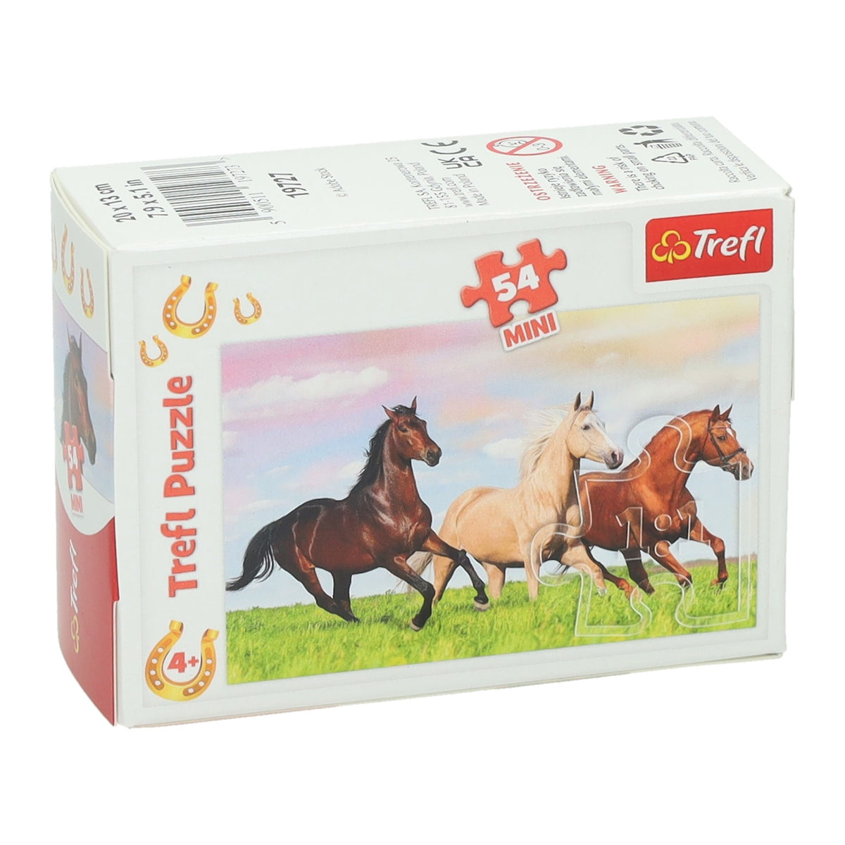 Mini puzzle konie, 54 szt.
