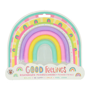 Liny rozciągliwe Rainbow fidget, 6szt.