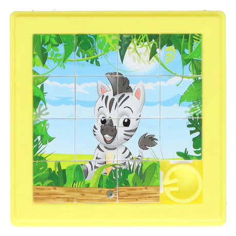 Puzzle przesuwane zwierzątko - 8x8cm