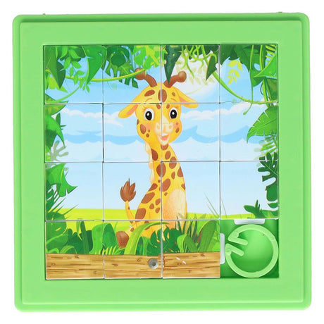 Puzzle przesuwane zwierzątko - 8x8cm