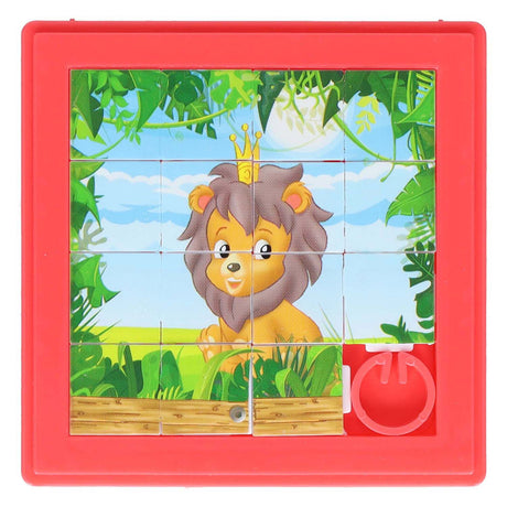 Puzzle przesuwane zwierzątko - 8x8cm