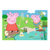 Mini puzzle Świnka Peppa - 54 elementy.