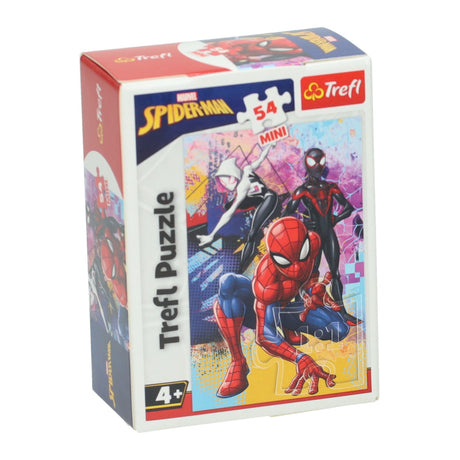 Mini puzzle spiderman - 54 szt.
