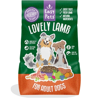 Lasypets dorosły piękny jagnięce ziarno bez