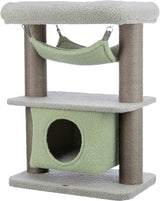 Trixie Kitten Scrating Post Lunito Grey Mint Green