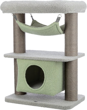 Trixie Kitten Scrating Post Lunito Grey Mint Green