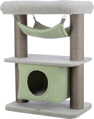 Trixie Kitten Scrating Post Lunito Grey Mint Green