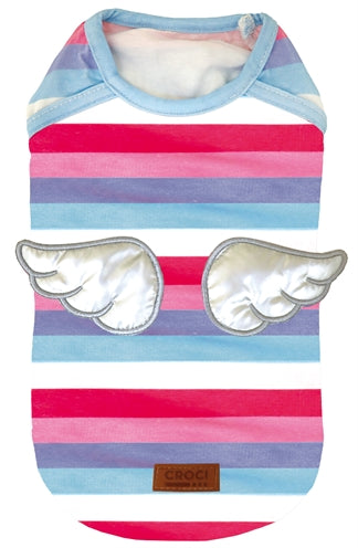 CROCI T-shirt psa Top Wings Striped