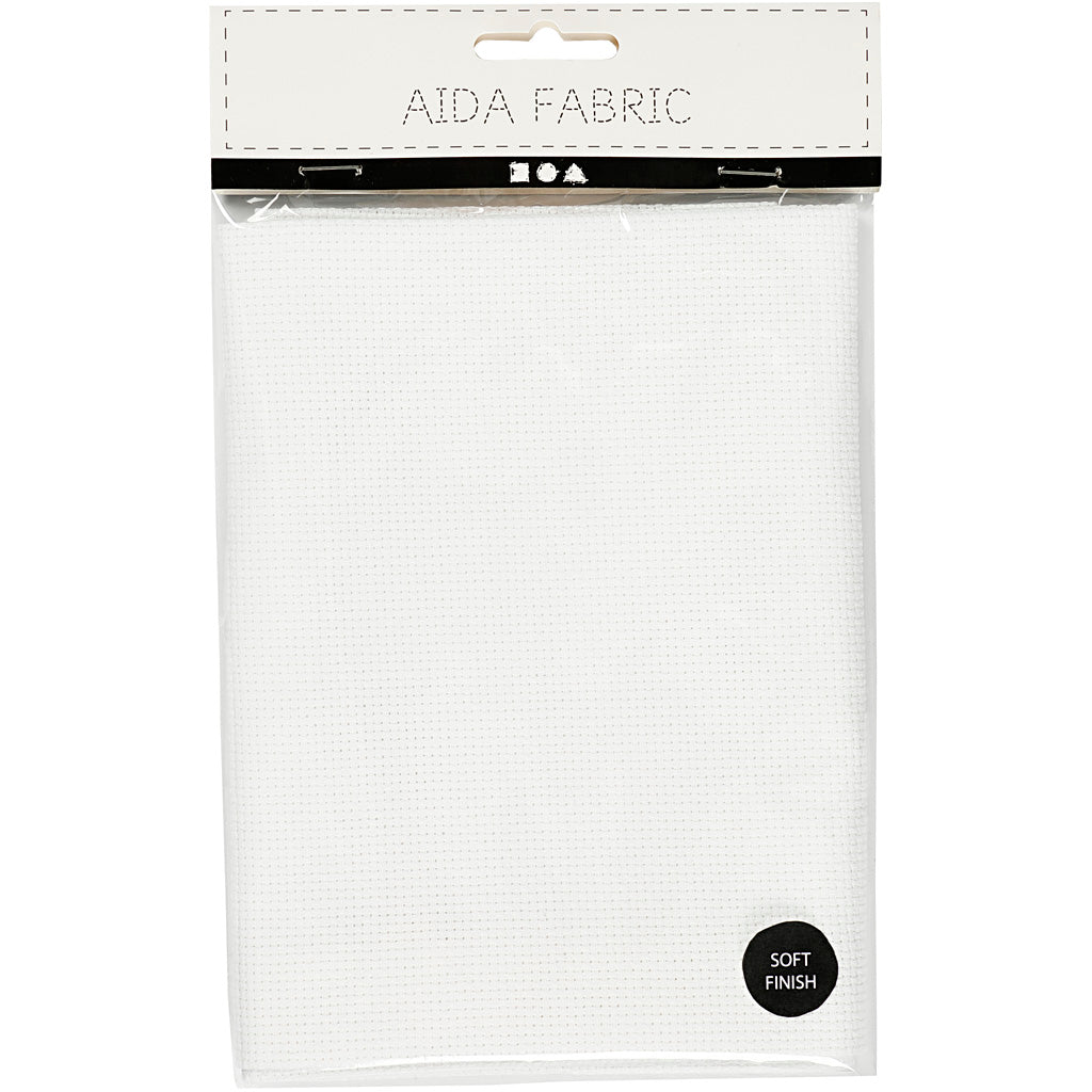 Firma Creativ Aida White 70 kwadratów na 10 cm, 50 x 50 cm