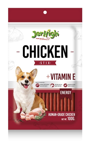 Jerhigh Jerhigh Chicken Stix z kurczakiem i witaminą E