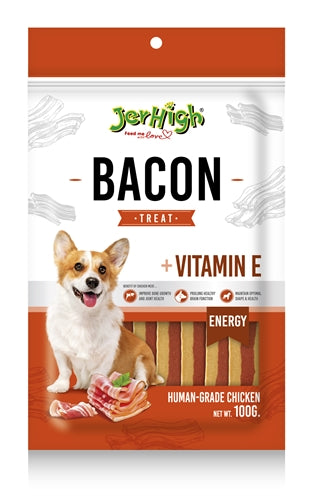Jerhigh Jerhigh Bacon Treat z kurczakiem i witaminą E