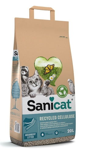 Sanicat recyklingowe granulki celulozy