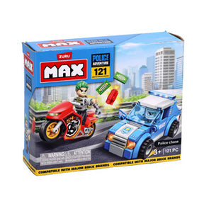 Samochód policyjny Max City 125 sztuk