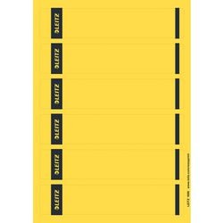 Etykiety na grzbiecie segregatora Leitz Yellow 150 sztuk papieru