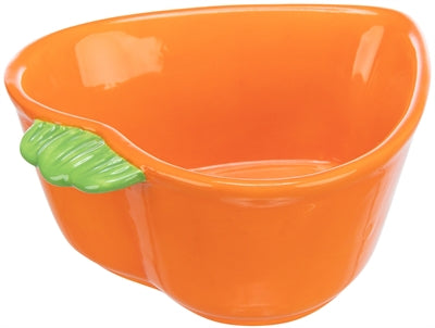 Trixie miska na karmę miska na wodę marchewka ceramiczna