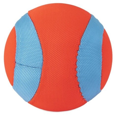 Chuckit! mega amfibia piłka - zabawka dla psa - piłka dla psa - piłka chuckit - pływająca - do wody - pomarańczowo-niebieska - ø 11,5 cm
