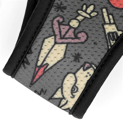 Szelki dla psa Morso z siateczką z recyklingu, zielonym zbiornikiem na atrament