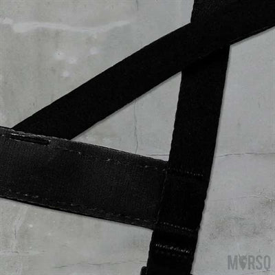 Morso norweskie szelki dla psa z recyklingu, złote, kawiorowe, złote