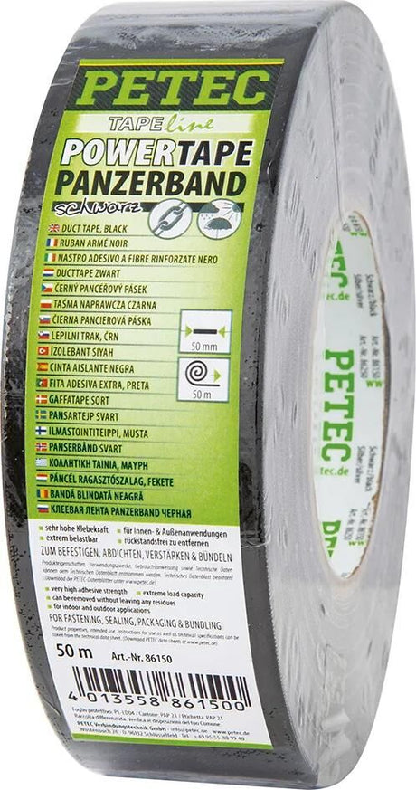Taśma tekstylna Petec taśma zasilająca panzerband taśma pancerna sw 50mm 50mtr.