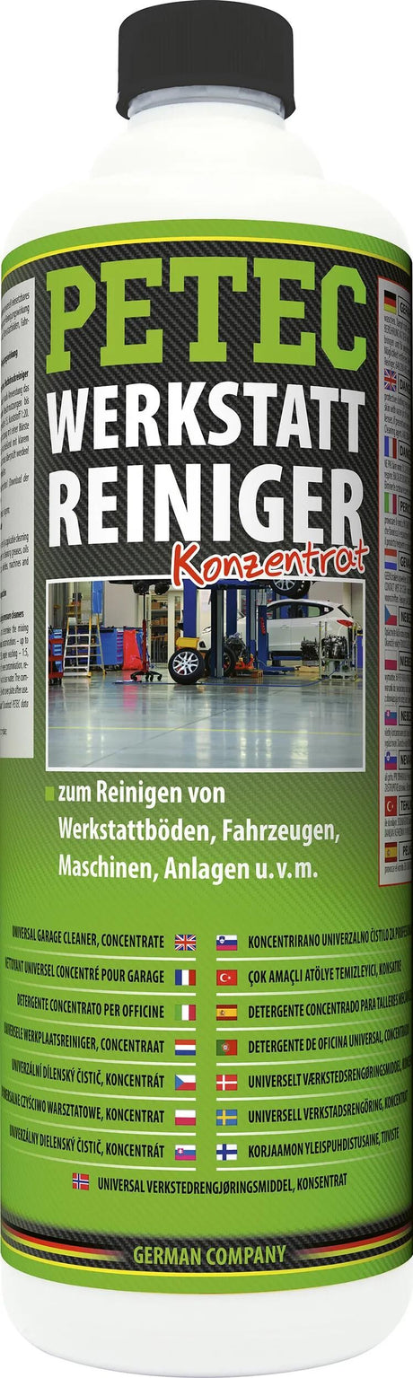 Petec przemysłowy środek czyszczący do czyszczenia stanowisk pracy Środek do czyszczenia warsztatów 1000 ml koncentrat