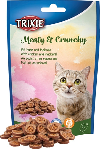 Trixie Meatsy Crunchy Chicken Mackrerel Gluten -Free
