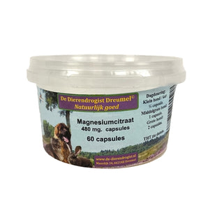 Zwierząt kapsułki cytrynianu magnezu