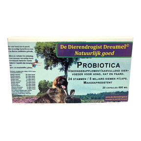 Kapsułki probiotyków dla zwierząt