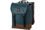 Dwr dubbele fietstas urban deep sea green