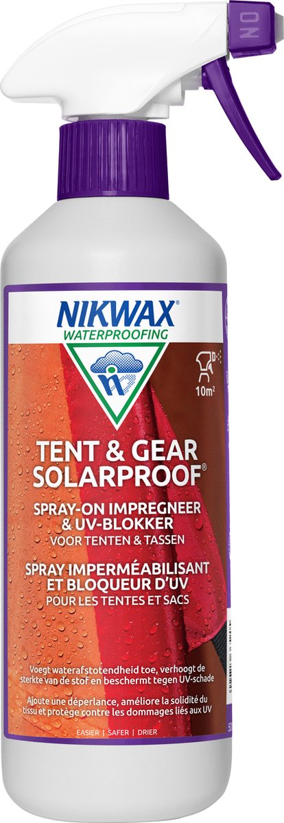 Sprzęt namiotowy Nikwax odporny na słońce 500ml