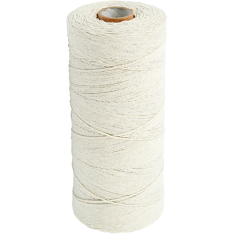 Firma Creativ https: www.cchobby.nl nić bawełniana-l-700-m-extra-thin-quality-12-6-ca-1-mm-light-natural-250-gr-1-ball