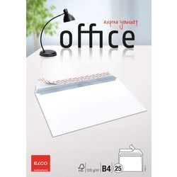 Koperty elco office b4 25 sztuk białe 120 g m²