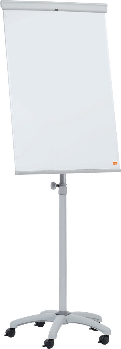 Mobilny flipchart Nobo Essence - magnetyczny - z półką na długopisy - biały
