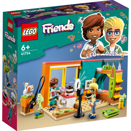 Lego friends - zabawka konstrukcyjna do pokoju Leo (41754)